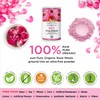 Organic Veda Edible Rose Petal Powder - Organic Rose Petal