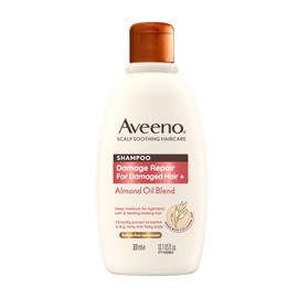 Aveeno Damage Repair Almond Oil Scalp Soothing Shampoo for Damaged Hair 300ml
