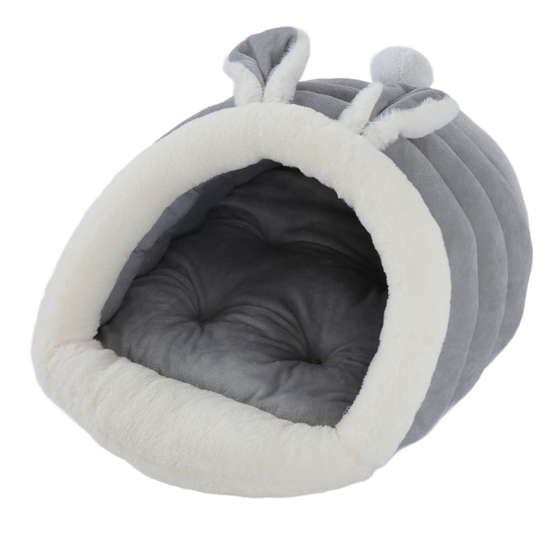 Rabbit Ears Cat and Dog Kennel Machine Washable Semi Enclosed