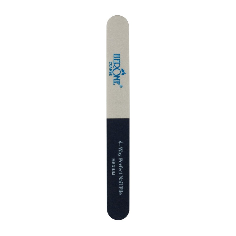 Herome 4-Way Perfect Nail File - 4-Way Manicure File with
