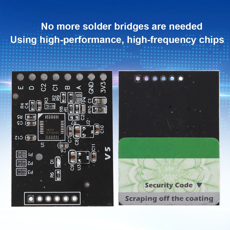 Portable Quality ABS ACE V5 Chip High Frequency Replacement Accessory