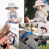 2Pcs Parent-Child Sun Hat,Smile Face UPF 50+ Toddler Bucket Hat