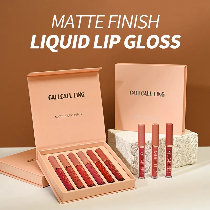 Set De 6 Pintalabios Líquidos Velvet Mate Mate Mate, 2,5