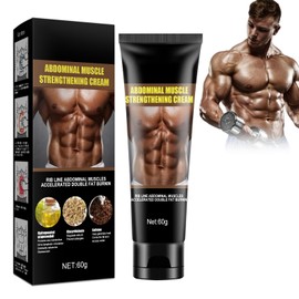 Abdominal Muscle Cream - Schlankmacher & Straffungscreme Für Bauch, Taille Und Po - 60g Fettverbrennende Creme Gegen Cellulite, Zur Hautstraffung Und Feuchtigkeitspflege Für Frauen Und Männer