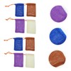 BIUDECO Soap Net Bag Set of 8 Mesh Holder Drawstring