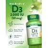 Nature's Truth Vitamina D3 2000 Ui 300 Softgels