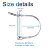 INCREWAY Linch Pin, 4PCS 6 * 55mm Carbon Steel Locking