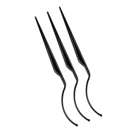 Healeved 9pcs Grafting Eyelash Display Tool False Eyelashes Holder for Professional Salon Home Use Black Wearing Aid for Easy Application