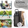 AOPREL Drinking Bottle 600 ml, BPA-Free Tritan, Sports Water Bottle,
