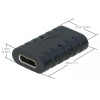 CablesOnline USB 3.1 Type-C Female to Female Gender Changer Adapter,