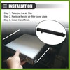HOPESPANNER Cabin Air Filter Cover, for Jeep Cherokee 2014-2020, Plastic,