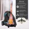 SALAV GS18-DJ Standing Garment Steamer with Roll Wheels for Easy