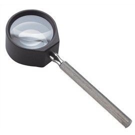 Tech-Line Magnification 8X Magnifying Glass with Metal Handle Lens D.28 MM