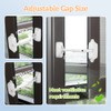 SAFELON Adjustable Window Gap Size Baby Safety Window Restrictor, Child