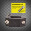LIZARD GO Tube Clamps - 4Pack,Cross Bar Clamp 1.125",1.25",1.5 inch,Roll