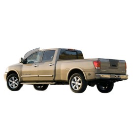 AUTOTEK Precut Window Tint Film Front Two Door Windows Tint Film Cars Sun Blocking Protection Privacy Anti Shatter Glass 2 Ply Computer Cut Any Tint Shade for Nissan Titan Crew 2004-2015