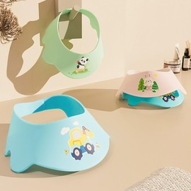 Baby Shower Cap Protective Shield for Babies & Toddlers - Adjustable Velcro Fastening, Soft EVA Material, Protects Eyes, Nose & Ears from Water & Shampoo - Perfect for Stress-Free Hair Washing