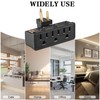 FiiMan 3 Outlet Wall Adapter, UL Listed 3-Prong Grounded 180