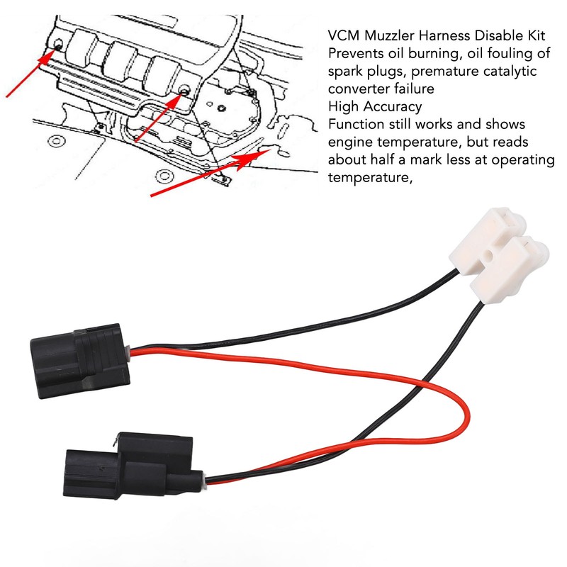 VCM Muzzler Harness Disable Kit with Plug 68ohm 82ohm 100ohm