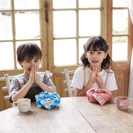 Lunch Cloth, Ice Blue, Kindergarten Commute to School, Preparation, Handmade School Entrance Goods, Tablecloth, Napkin, Bento Goods, Durable, Kids, Lunch Box, Boys, Girls, Kindergarten, Nursery,