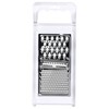 KitchenCraft Flat Stainless Steel Multi-Purpose Cheese Grater with Handle, 29