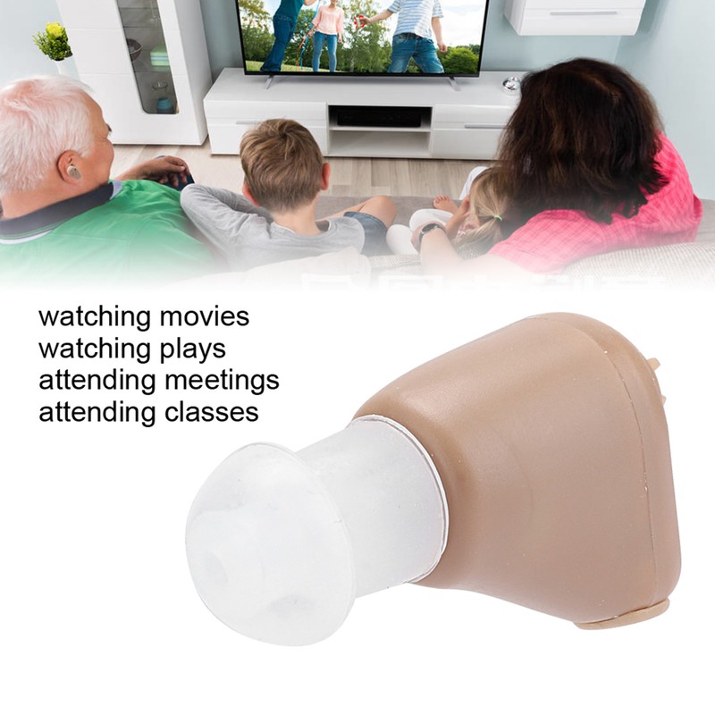 Mini Pocket Hearing Aid Rechargeable Elderly Ear Sound Amplifier