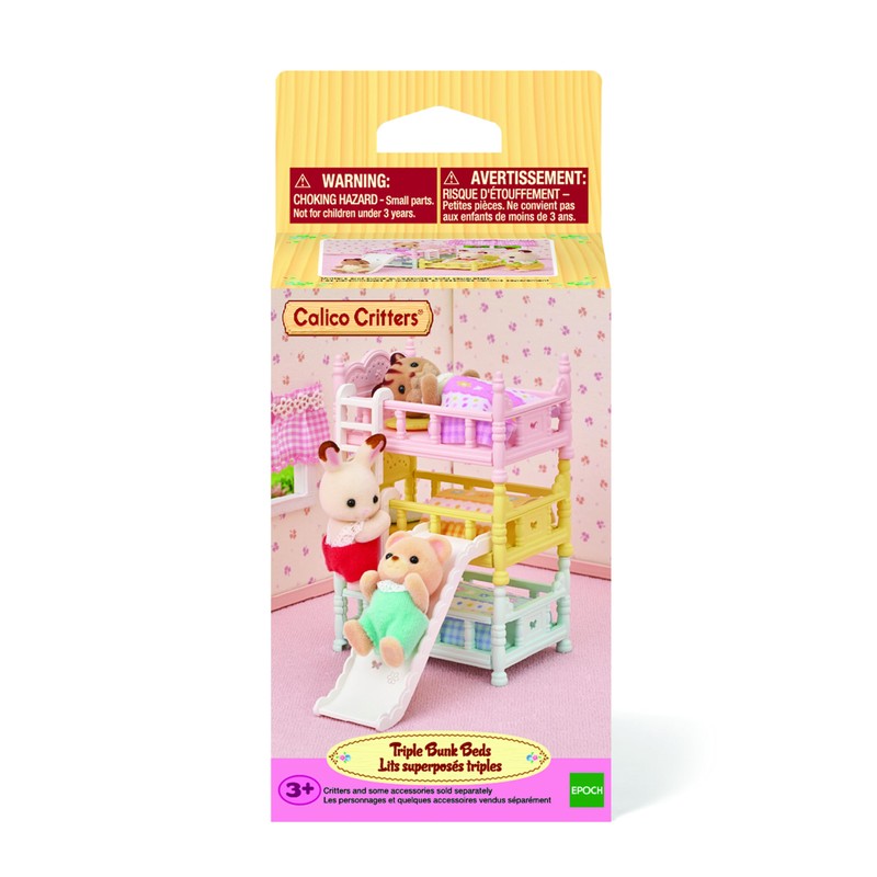 Calico Critters Triple Bunk Beds