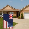 New Zealand USA Friendship Garden Flag,12x18 in Heavy Duty New