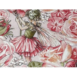 'NuggleBuddy Moist Heat & Aromatherapy Organic Rice Pack for Microwave.Gorgeous Rose Fairy Fabric Infused with Sweet Lavender Aromatherapy.