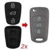 KONIKON 2 x Car Key 3 Buttons Keypad Suitable for