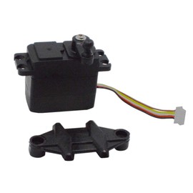 Blomiky 1 Pack 25-ZJ04 5 Wire Servo for 1/10 Scale 9125 4WD High Speed RC Truck 9125 Servo