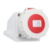 Industrial Connector Socket 16A 5 Pin 3P+N+E Surface Mount IP67