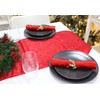 Christmas Concepts® Set of 4 Gold Napkin Rings – Luxury