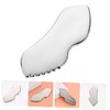 Baluue Scraping Massage Tool Stainless Steel Face Gua Board for