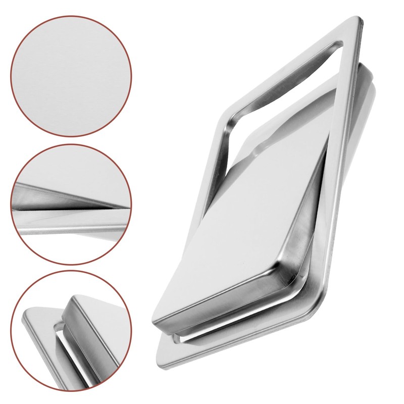 Kichvoe Stainless Steel Trash can Lid Replacement for Kitchen Countertop