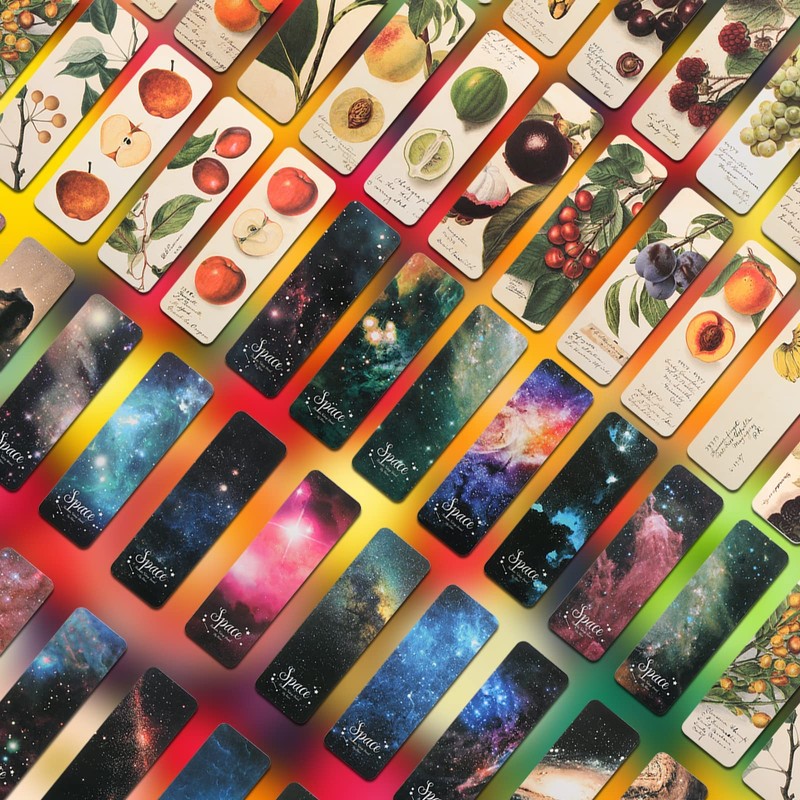 YOVOY 58 Bookmarks, Stylish, Cute, Energetic, Paper, Cute, Beautiful, Bookmark