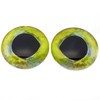 Mahi Mahi Glass Eyes Realistic Dolphin Fish Bright Green 6mm