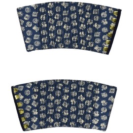 Kaywork K-WORK B-70 Real Indigo Dyed Gauntlets 6 Pieces Large