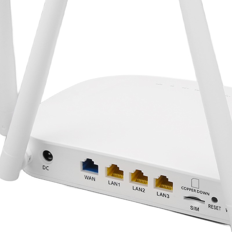 4G WiFi Router 300Mbps SIM Card Slot 4 Antennas Support