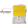 Bristles 3024 Mop Head Replacement Universal, Wet Cut End, Cotton,