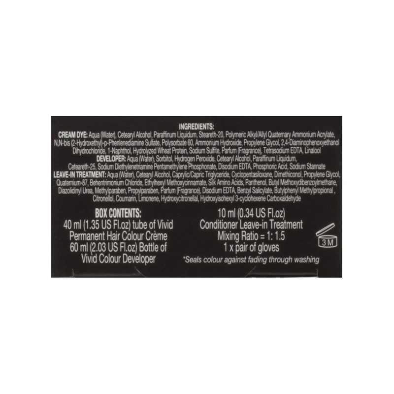 Revlon Realistic Vivid Permanent Hair Colour Cream, Midnight Ink