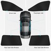 XHRING Car Window Shades for Toyota Tacoma 2025-2024 2/4 Door