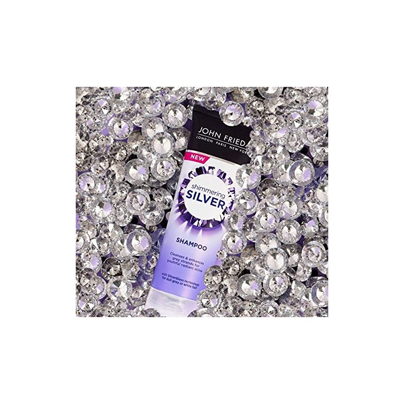 Shimmering Silver Shampoo (250ml) and Shimmering Silver Conditioner (250ml) by