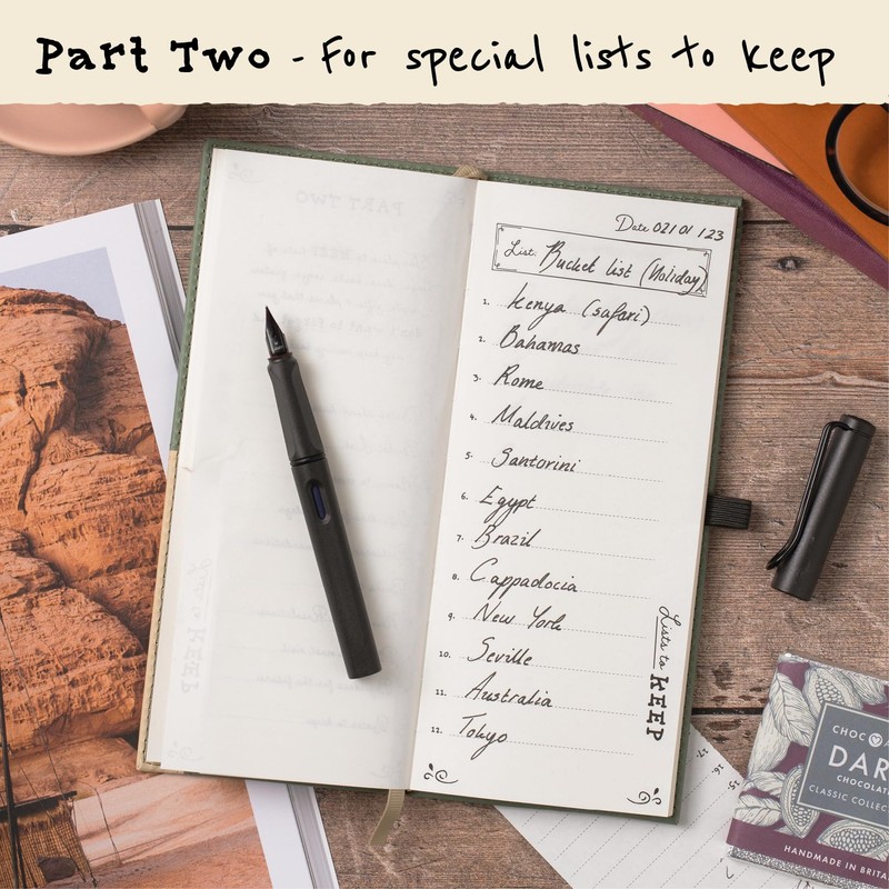 IF Journals for Life - Lists for Life
