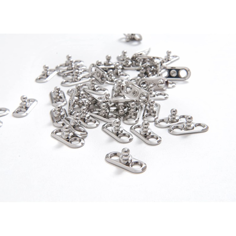 New Marine TENAX Pack of 10 Tops, Large + Perforated