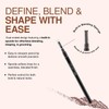 Palladio Lápiz de Cejas Taupe con Cepillo - Trazo Natural