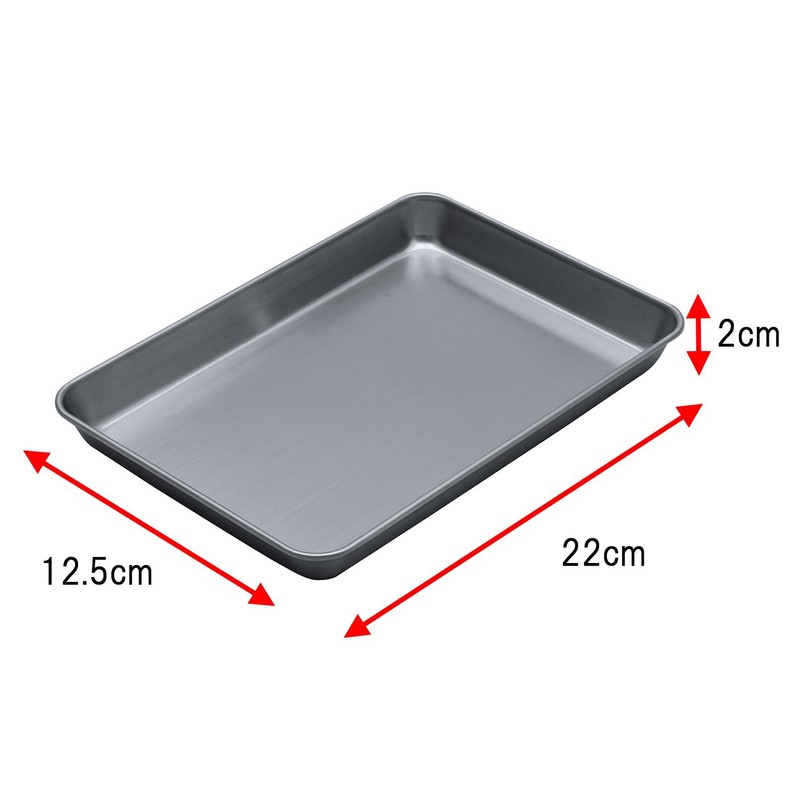 Takagi Stainless Steel Square Tray, Large