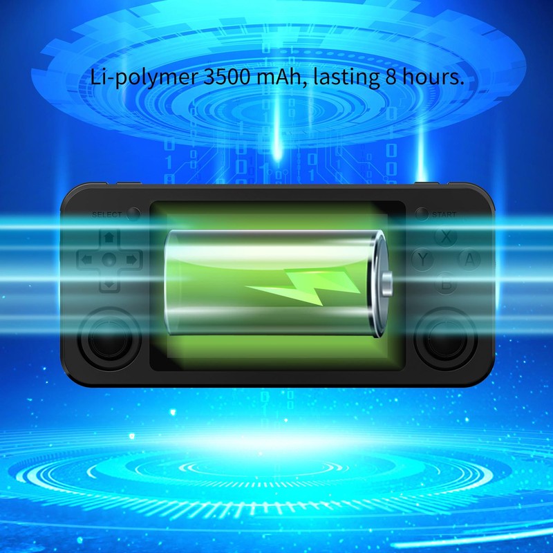 Handheld Retro Game Console Open Source for Linux System Video