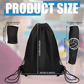 Sosation 5 Set Volleyball Training Equipment Aid Volleyball Gear Volleyball Knee Pads and Arm Sleeves Volleyball Spike Serving Trainer Accessories Vol