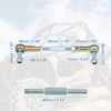 X AUTOHAUX 2pcs M8 Steering Tie Rod for 50cc 70cc